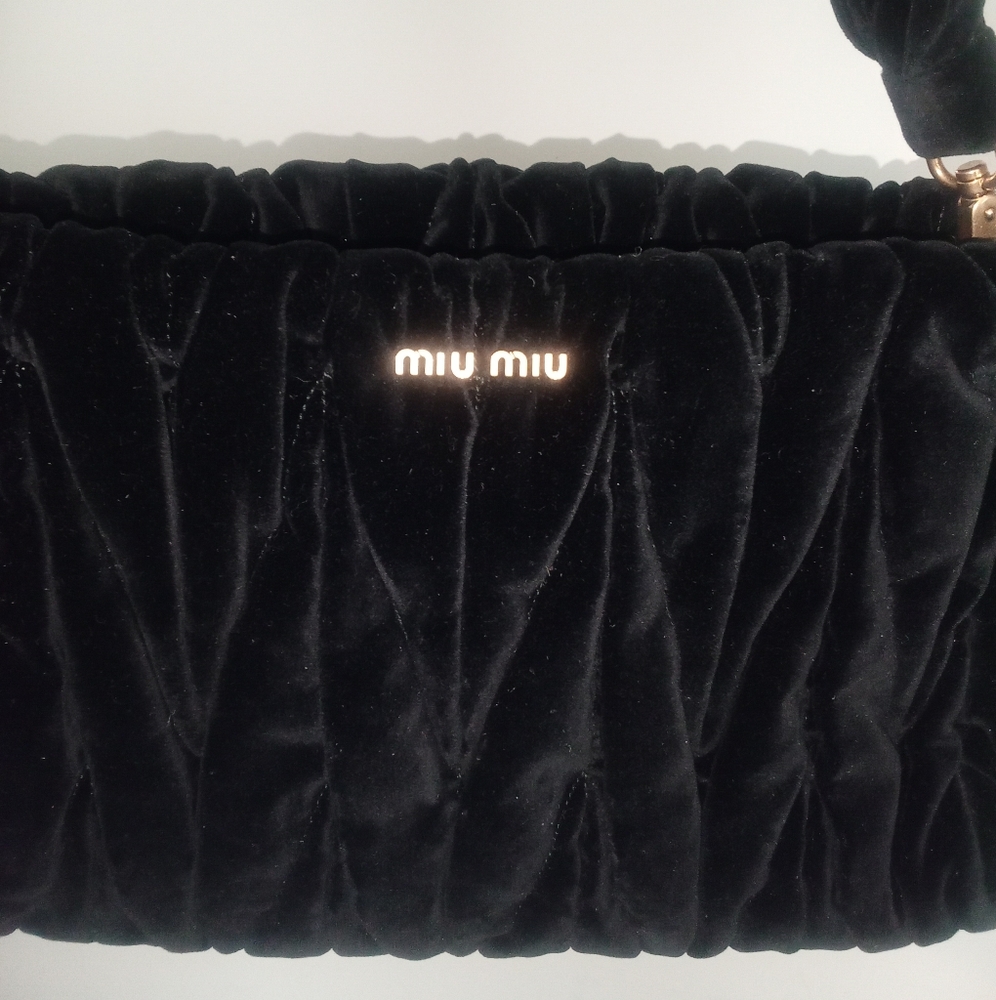 Authentic Miu Miu Bag With Auth Cards - image 4